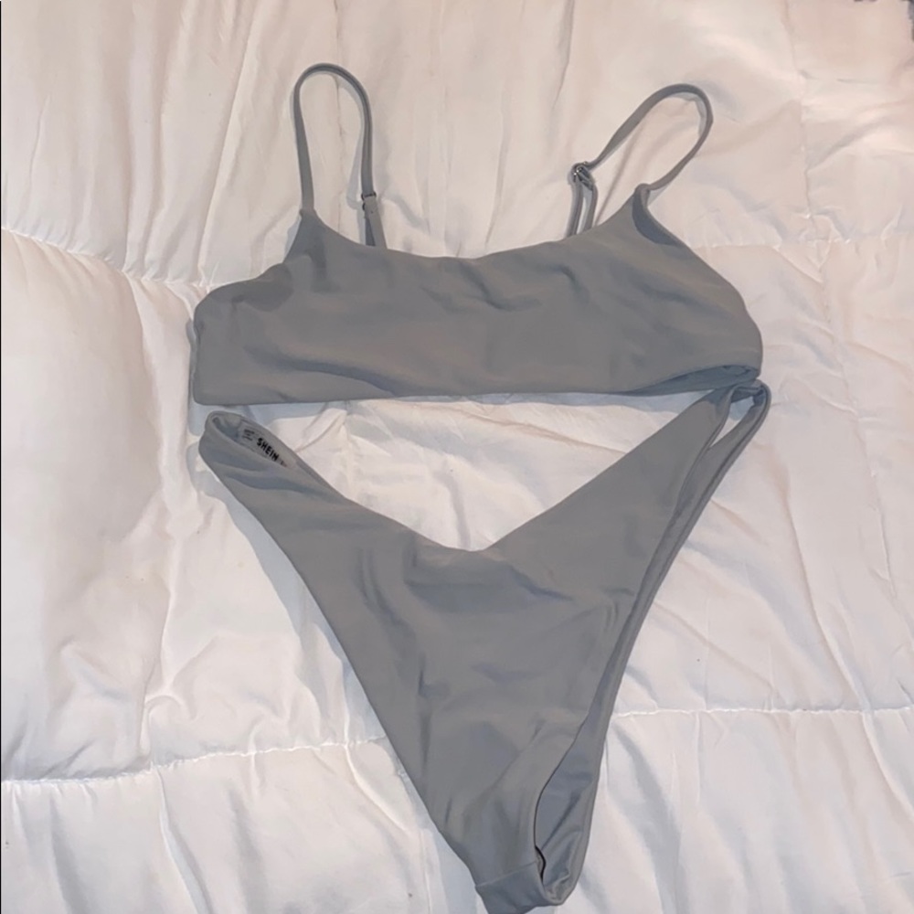 Jade green bikini